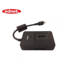 EDNET HUB/CARD READER USB 2.0 ΓΙΑ SMARTPHONE/TABLET